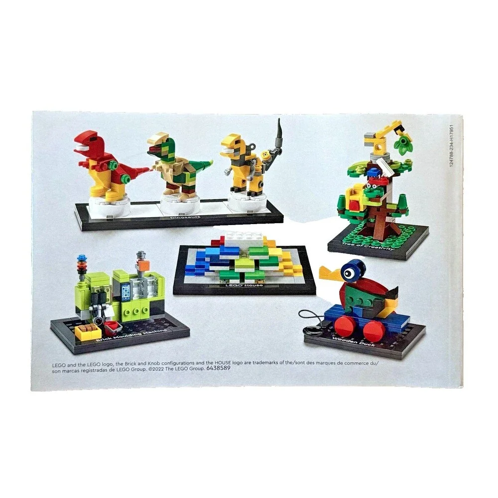 Lego Booklet Only #40563 Tribute To Lego House